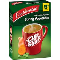 continental cup a soup instant soup spring vegetable 60g 4 serve