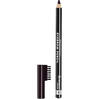 rimmel eyebrow pencil black 1.4g