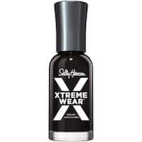 sally hansen xtreme wear nail polish black out 11.8mL