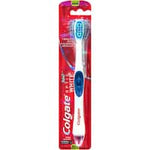 colgate optic white teeth whitening battery powered electric toothbrush medium 1pk