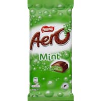 nestle aero chocolate block peppermint 118g