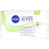nivea visage daily essentials facial wipes fragrance free 25pk