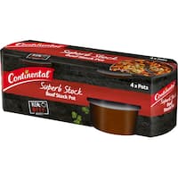 continental stock pot beef stock concentrate 4 x 28g 4pk
