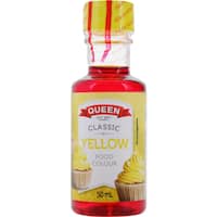 queen food colour yellow 50mL