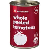 essentials tomatoes whole peeled 400g