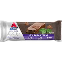 atkins endulge nutrition bar chocolate mint 30g