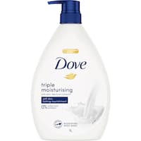 dove body wash triple moisturising 1L