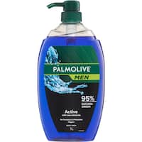 palmolive for men body wash active sea minerals shower gel 1L