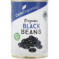 ceres organics beans black 400g