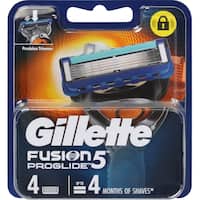 gillette fusion proglide razor blades cartridge 4pk
