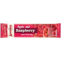 annies fruit bars apple & raspberry leather 30g