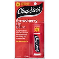 chapstick lip balm strawberry spf15 4.2g 1pk