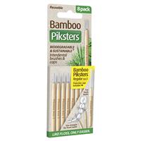 piksters bamboo interdental brush 8 pack size 3