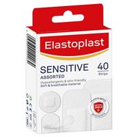 elastoplast sensitive 40 strips assorted