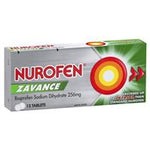nurofen ibuprofen zavance fast pain relief 12 tablets