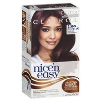 clairol nice & easy 3.5bg natural dark burgundy