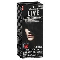 schwarzkopf live salon permanent 1.0 black