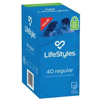 lifestyles condoms regular 40 pack