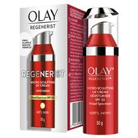 olay regenerist advanced anti-ageing micro-sculpting uv day face cream spf 30 50g