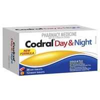 codral day and night 48 tablets