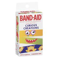 band-aid character strips curious creations 15 pack