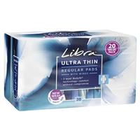 libra ultra thins pads wings regular 20