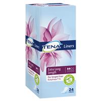 tena liners extra long length 24 pack