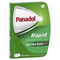 panadol rapid 10 caplets