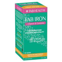 fab iron + vitamin b complx 60 tablets