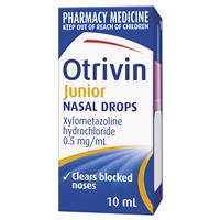 otrivin nasal drops child 10ml