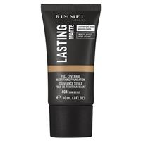 rimmel lasting matte foundation 404 sun beige