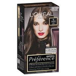 l'oreal paris preference permanent hair colour - 4 tahiti (intense, fade-defying colour)