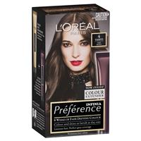 l'oreal paris preference permanent hair colour - 4 tahiti (intense, fade-defying colour)