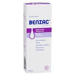 benzac daily facial moisturiser 118ml