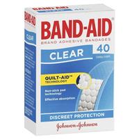 band-aid clear strips 40 pack