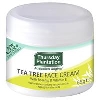 thursday plantation tea tree face cream 65g