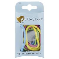 lady jayne snagless thick elastics, assorted, pk10