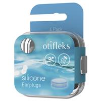 otifleks silicone earplugs 4 pack