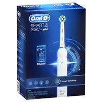 oral b smart 4 4000 white power electric toothbrush