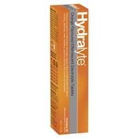 hydralyte electrolyte effervescent orange 20 tablets