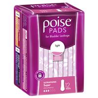 poise active ultrathins super 12