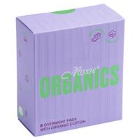 moxie organics overnight pads 8 pack