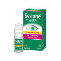 systane ultra multi dose preservative free lubricant eye drops 10ml ...