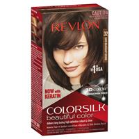 revlon colorsilk 32 dark mahogany brown
