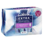 libra pads goodnights 10