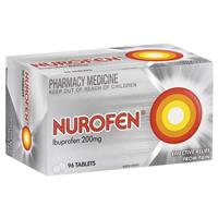 nurofen ibuprofen pain & inflammation 96 caplets