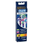 oral b power toothbrush refills variety 4 pack