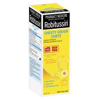robitussin chesty cough forte 250ml exclusive size