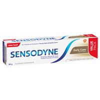 sensodyne toothpaste daily care + whitening 160g exclusive size