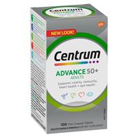centrum advance 50+ 100 tablets